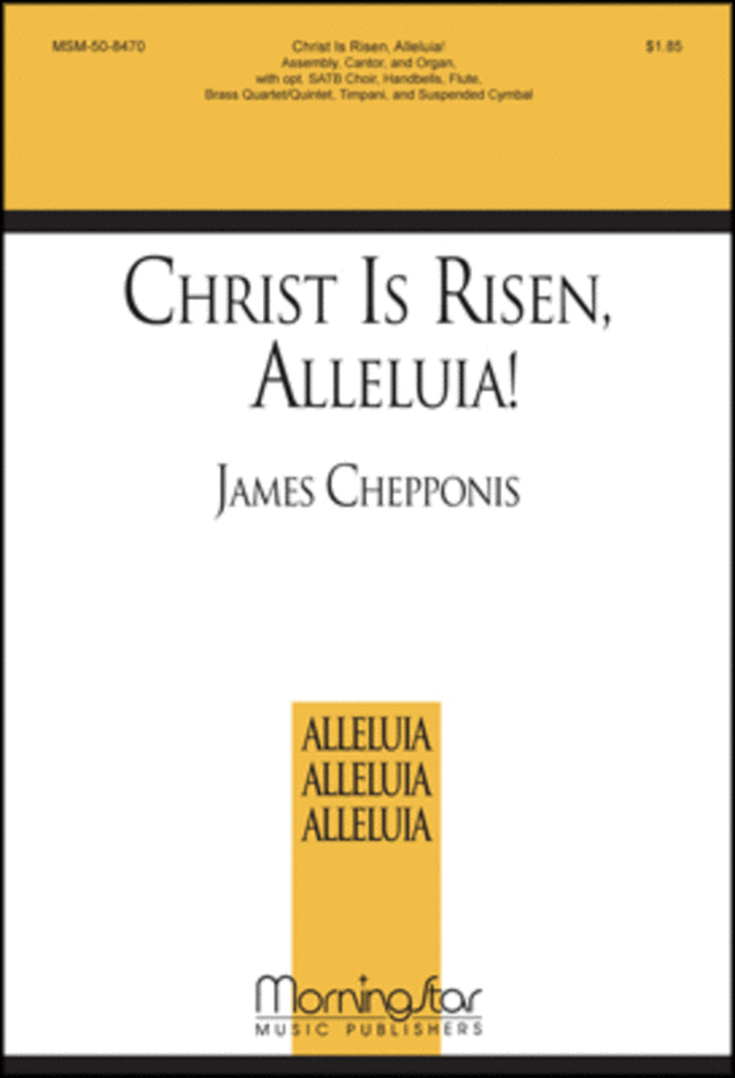 Christ Is Risen, Alleluia (Choral Score) image number null