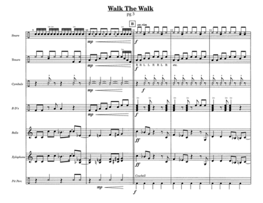 Walk The Walk w/Tutor Tracks