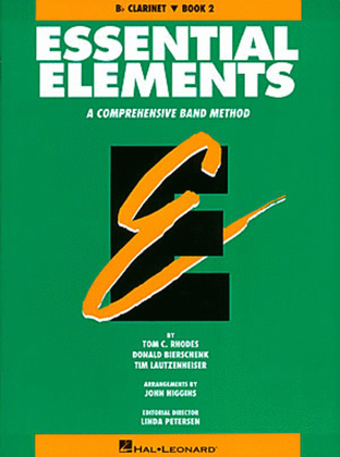 Book cover for Essential Elements - Book 2 (Bb Clarinet) - Book only
