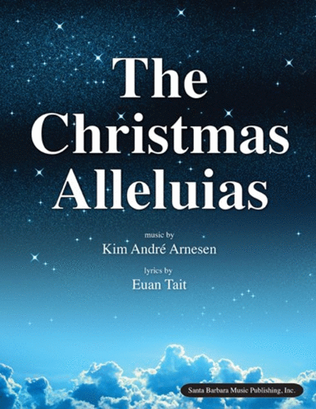 Book cover for The Christmas Alleluias - SATB divisi Choral Book