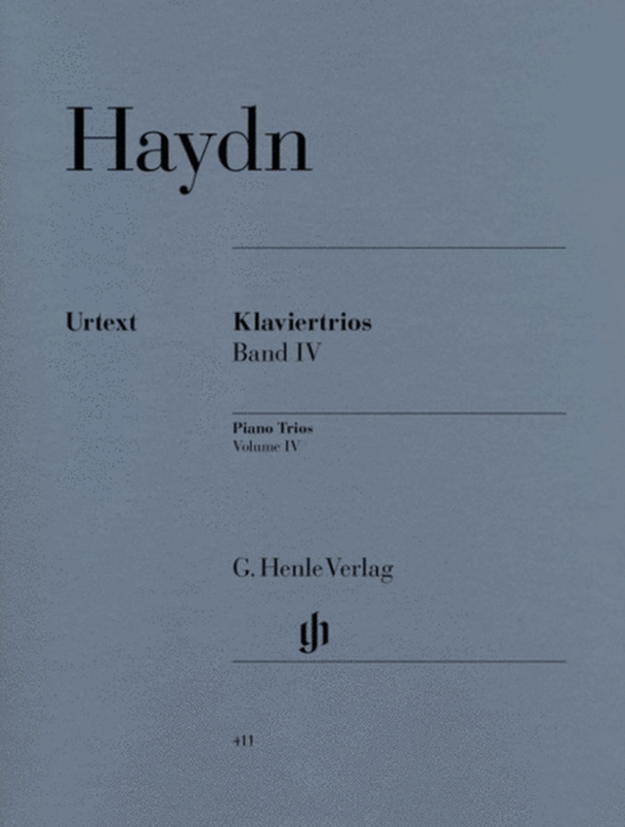 Haydn - Piano Trios Vol 4 Violin/Cello/Piano