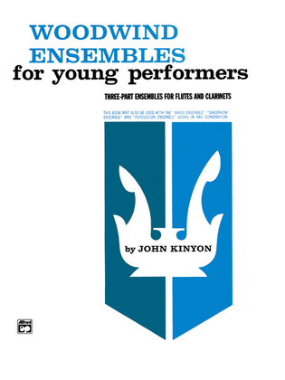 Book cover for Woodwind Ensembles for Young Performers