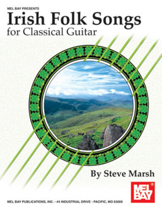 Book cover for Irish Folk Songs for Classical Guitar