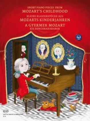 Book cover for Kleine Klavierstücke Aus Mozart's Kinderjahren