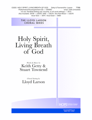 Book cover for Holy Spirit, Living Breath of God