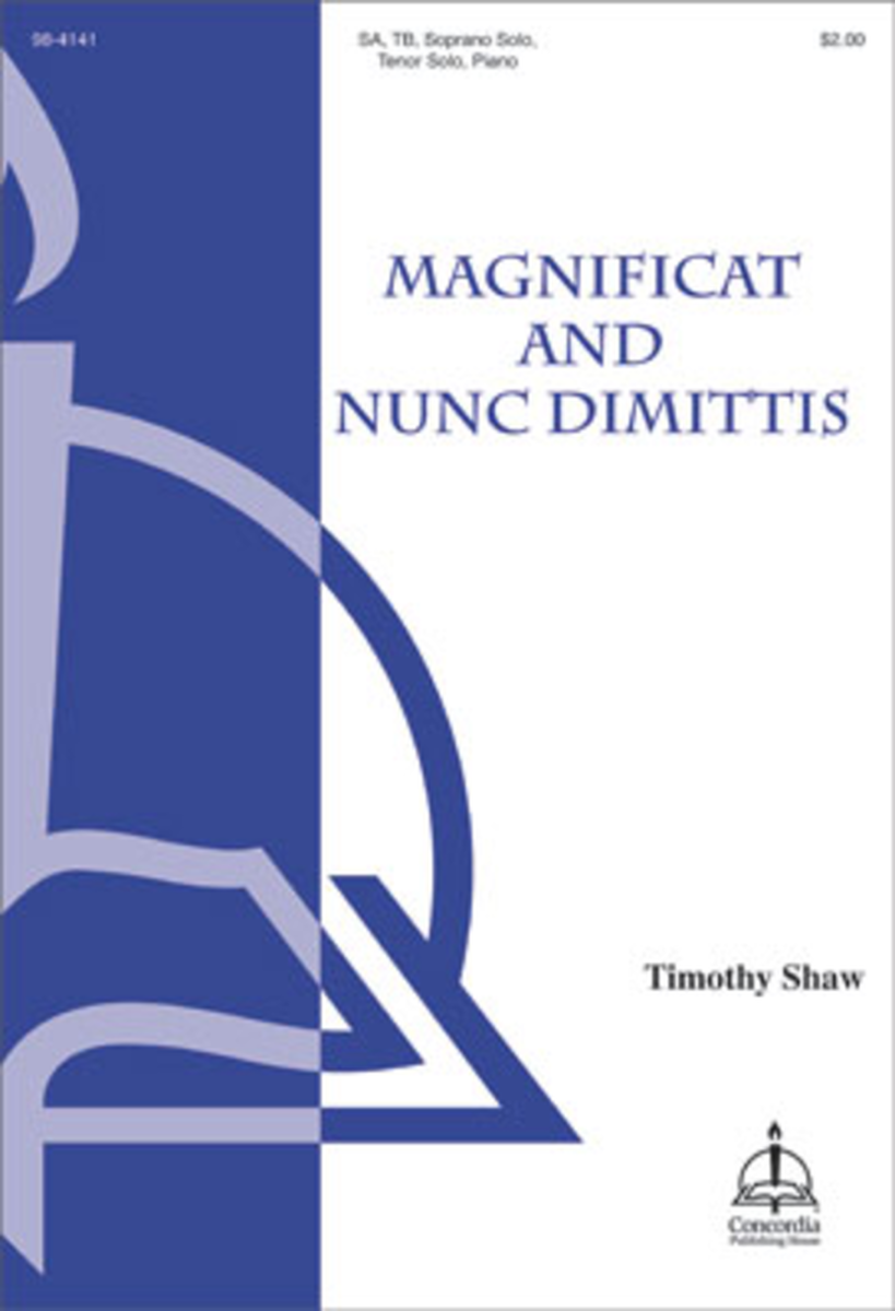 Magnificat and Nunc Dimittis (Shaw) image number null