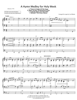 Hymn Medley for Holy Week - arranged by Len Rhodes