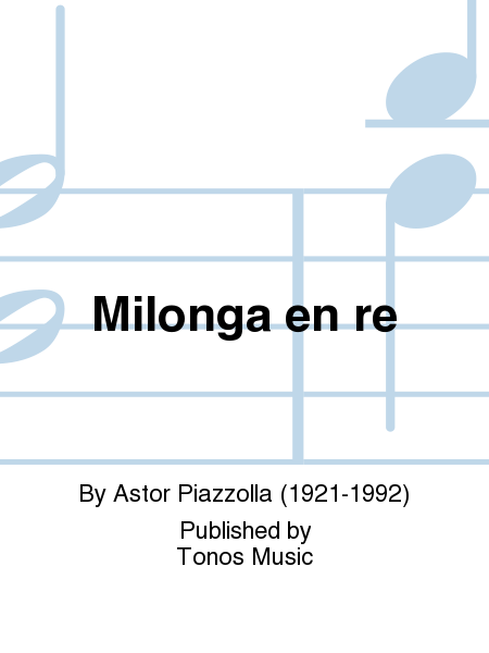 Milonga en re