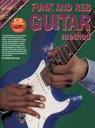Book cover for Progressive Funk & R&B Guitar Method (Book/CD)