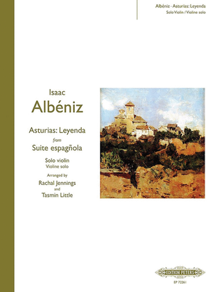 Book cover for Asturias -- Leyenda from Suite española (Arranged for Violin)