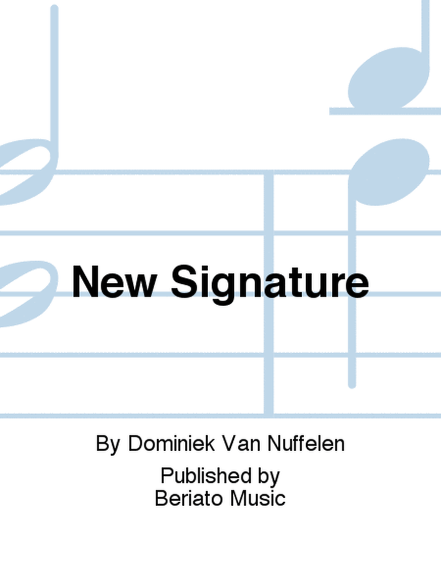 New Signature