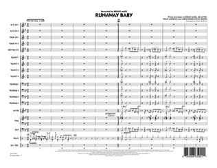Book cover for Runaway Baby - Conductor Score (Full Score)