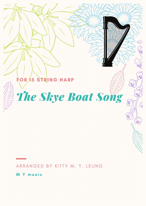 Book cover for The Skye Boat Song (Outlander theme song) - 15 String Harp