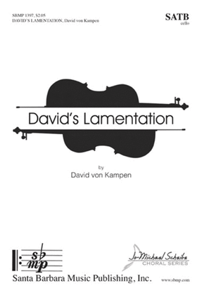 Book cover for David's Lamentation - SATB Octavo