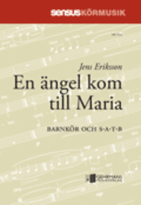 Book cover for En angel kom till Maria