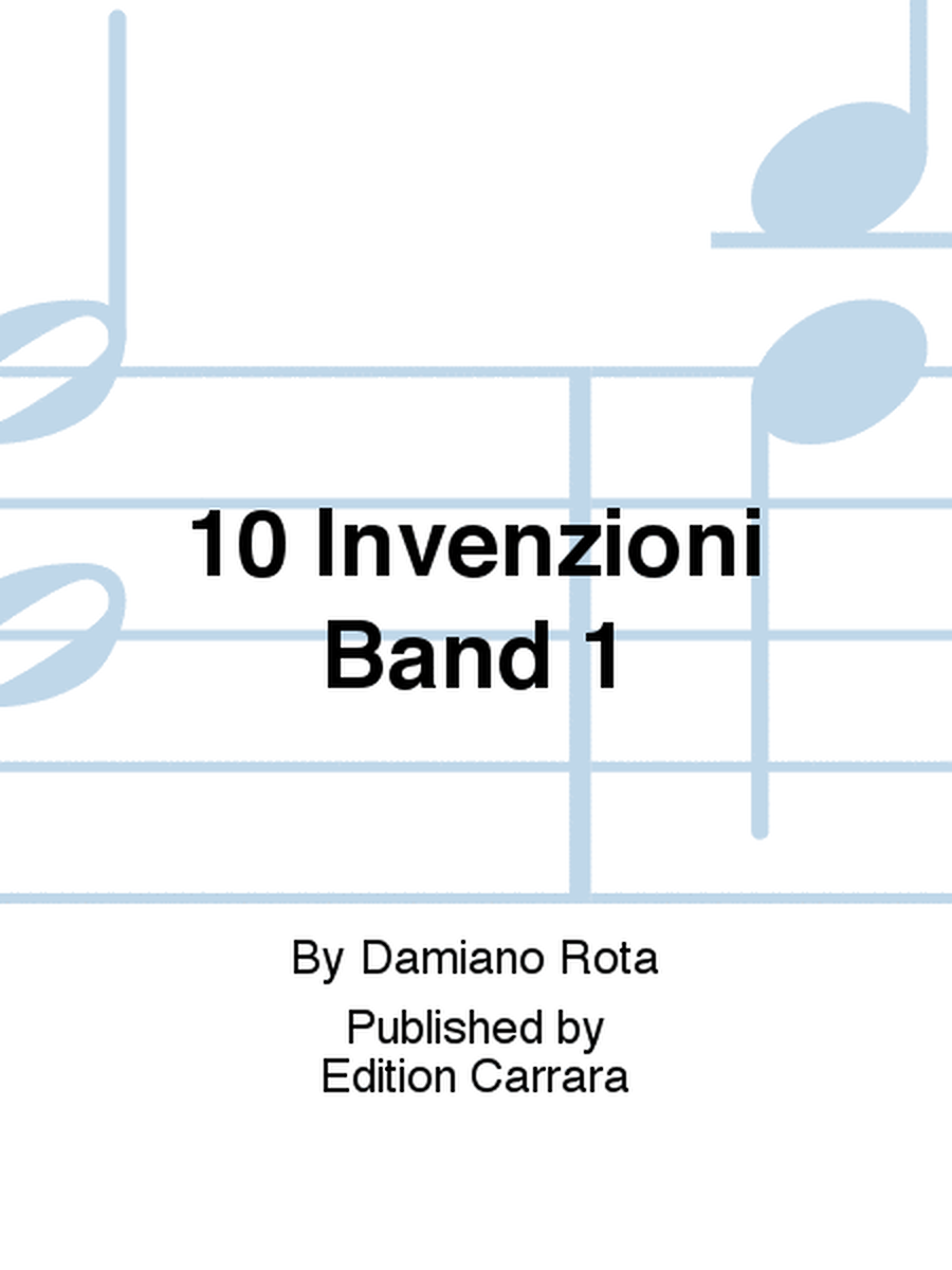 10 Invenzioni Band 1