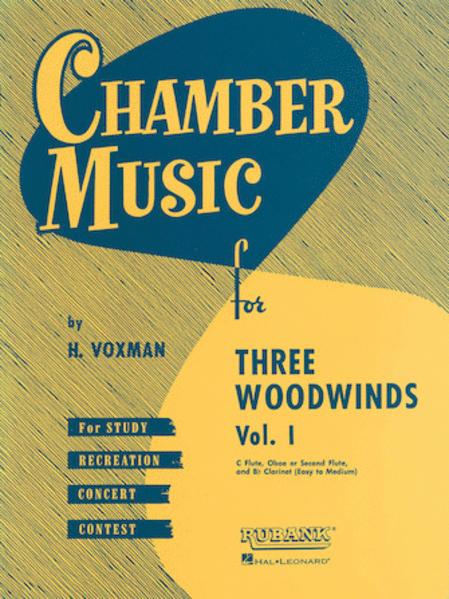Chamber Music Series For Three Woodwinds