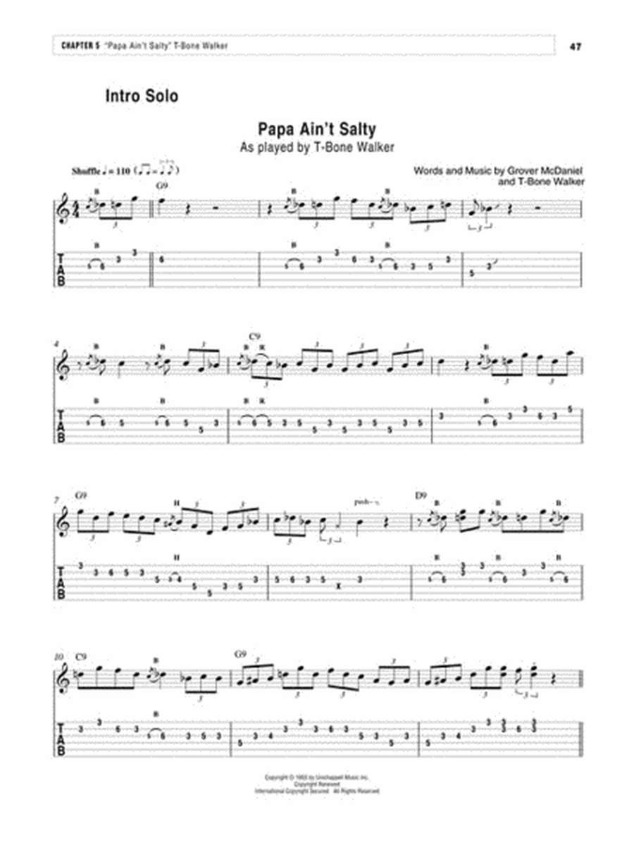 Berklee Blues Guitar Songbook image number null