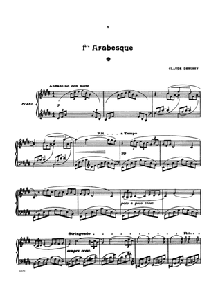 Debussy: Deux Arabesques