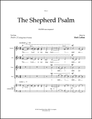 The Shepherd Psalm