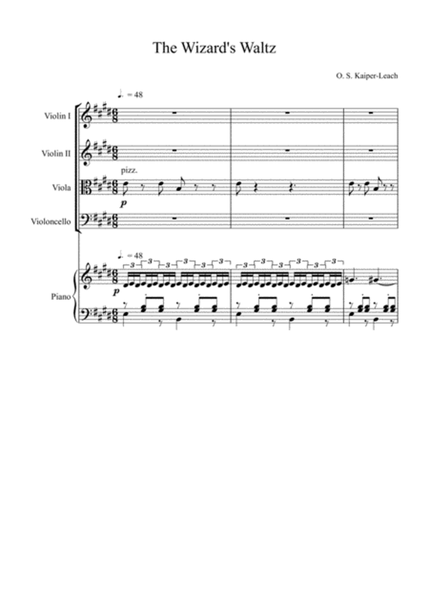 The Wizard's Waltz (for Piano and String Ensemble)