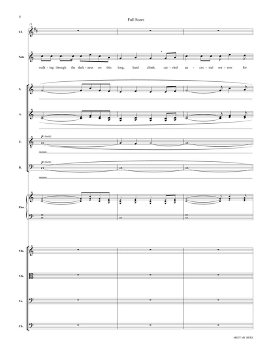 Meet Me Here (from Considering Matthew Shepard) - Score