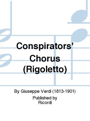 Book cover for Conspirators' Chorus (Rigoletto)