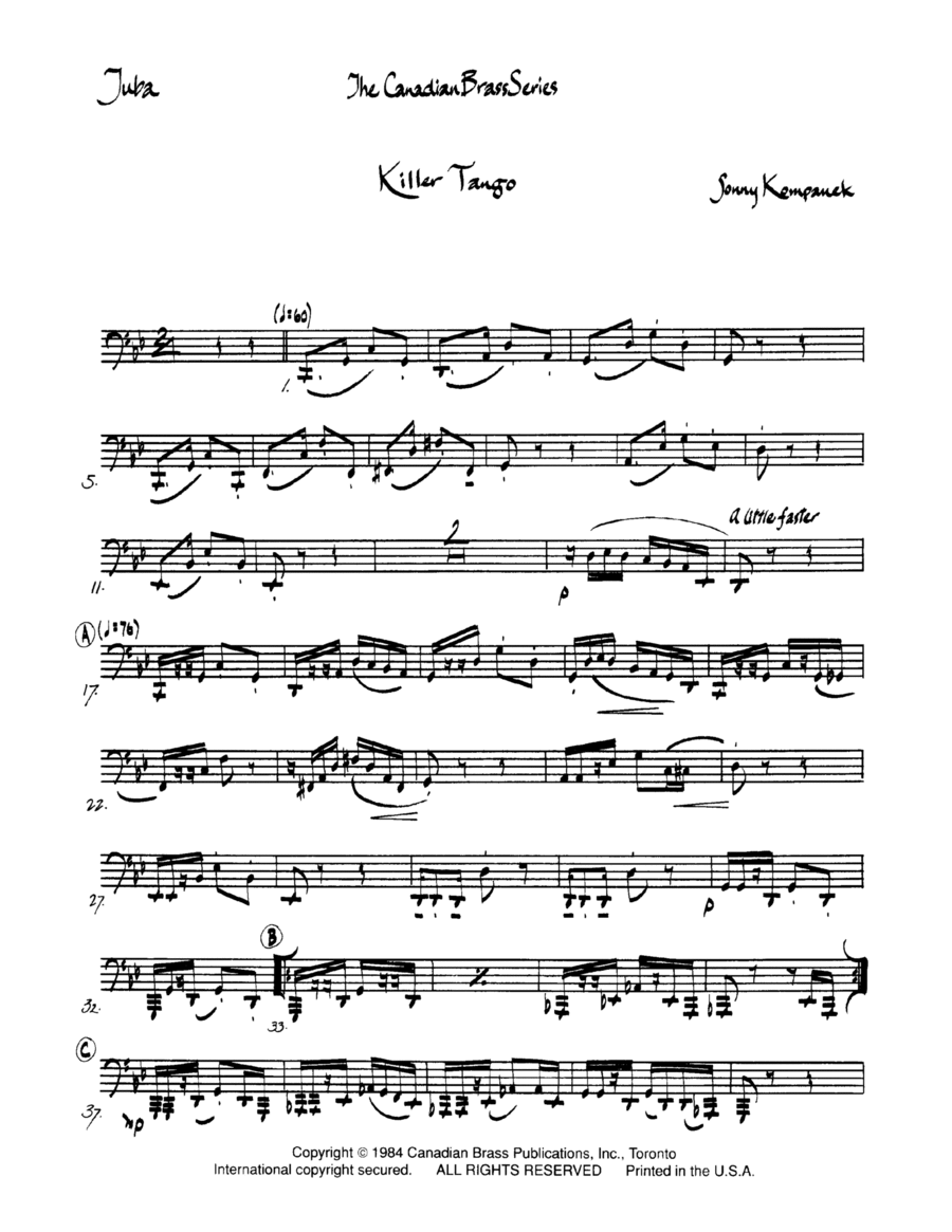 Killer Tango - Tuba
