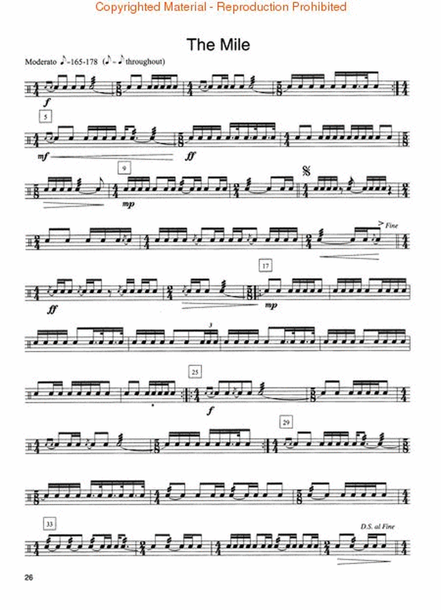 40 Intermediate Snare Drum Solos