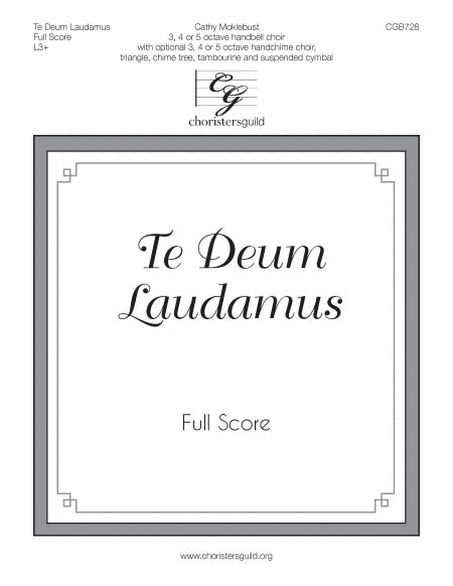 Te Deum Laudamus - Full Score and Instrumental Parts image number null