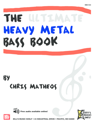 Book cover for The Ultimate Heavy Metal Bass Book