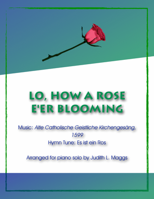 Book cover for Lo, How a Rose E'er Blooming