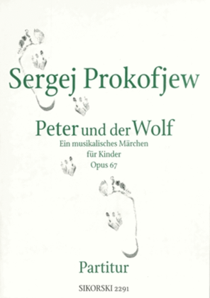 Book cover for Peter and the Wolf, Op. 67