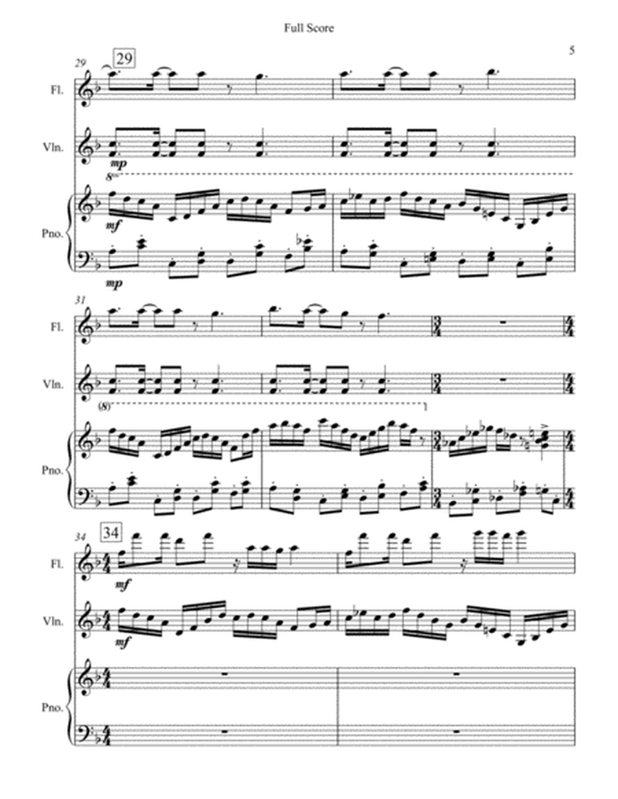 River Suite for Flute, Violin, and Piano image number null