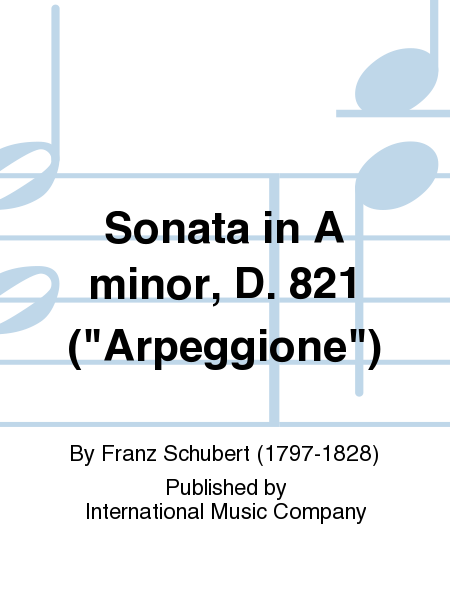 Sonata in A minor, D. 821 (