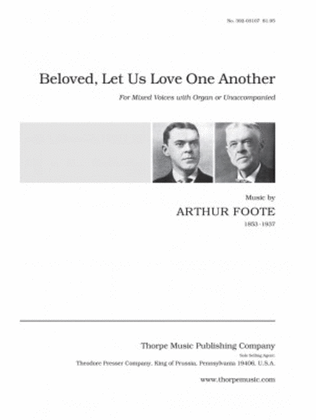 Book cover for Beloved, let us love one another