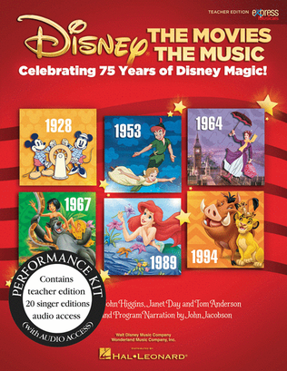 Book cover for Disney: The Movies, The Music