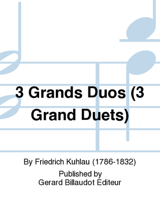 Book cover for 3 Grands Duos