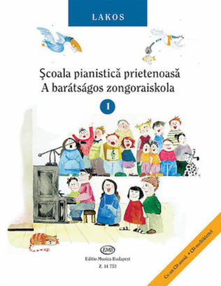 Book cover for Scoala Pianistica Prietenoasa (romanian-hungarian Edition) 1