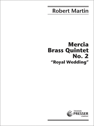 Book cover for Mercia Brass Quintet No. 2