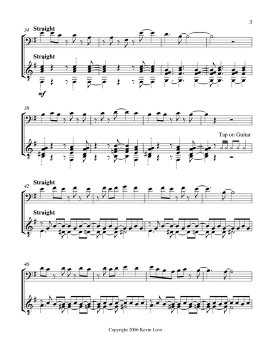 A Love Song for Cello and Guitar - Score and Parts image number null