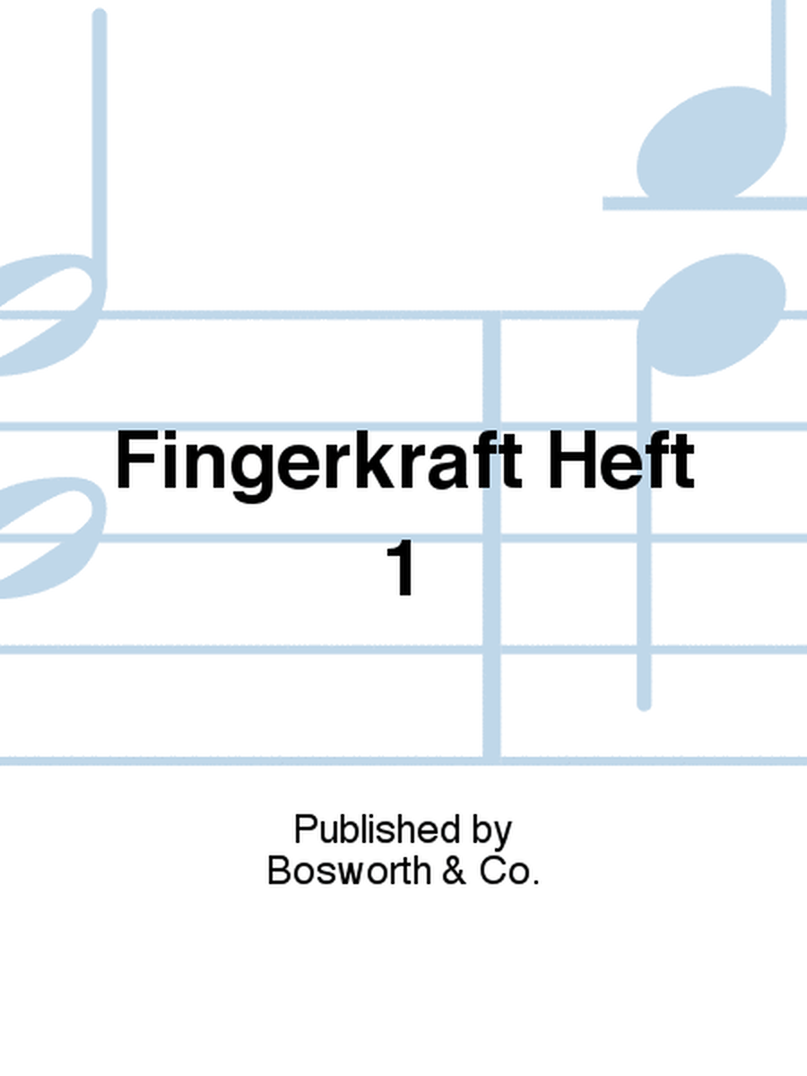 Fingerkraft Heft 1