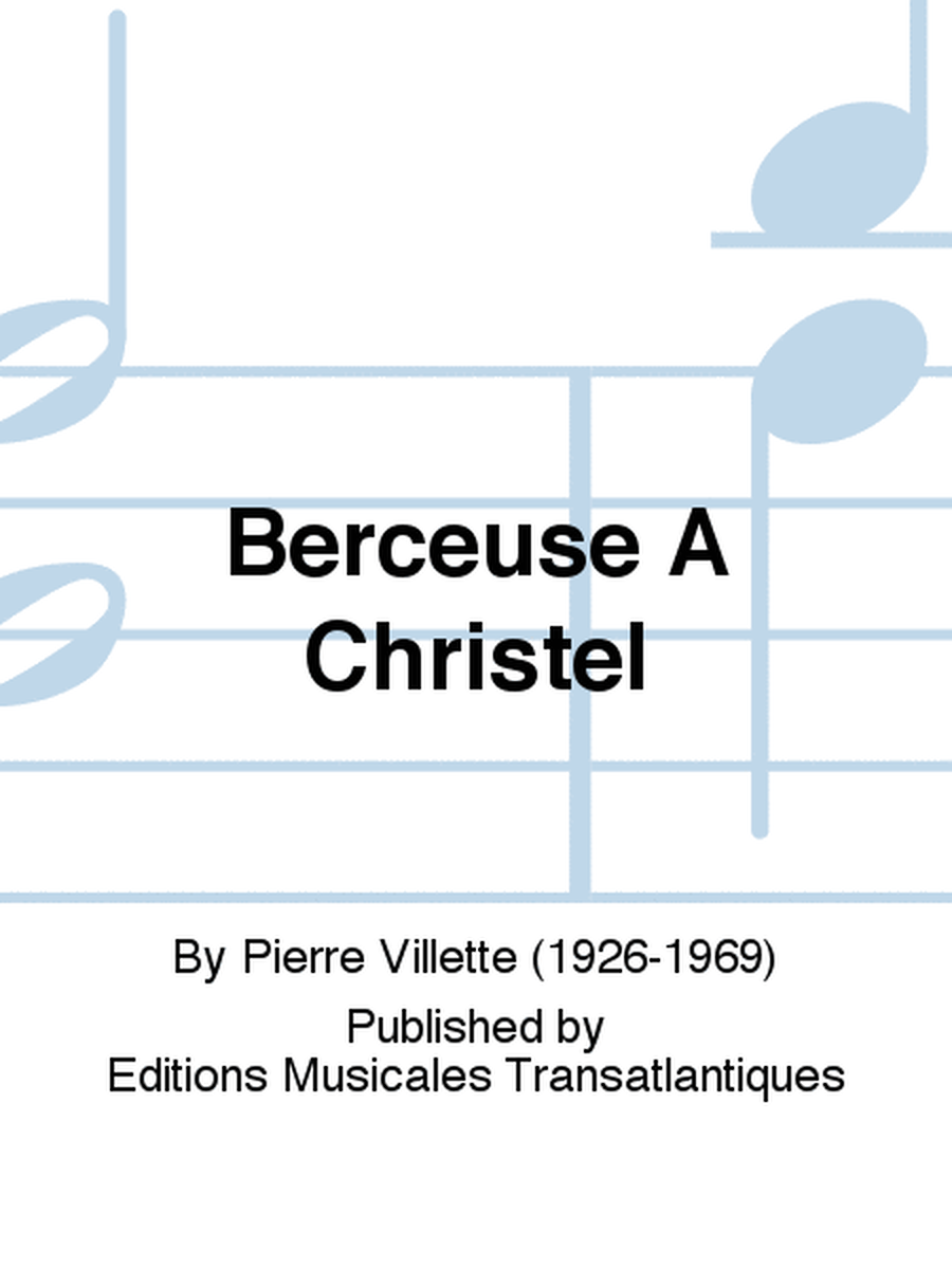Berceuse A Christel