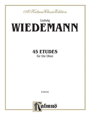 Book cover for Forty-five Etudes
