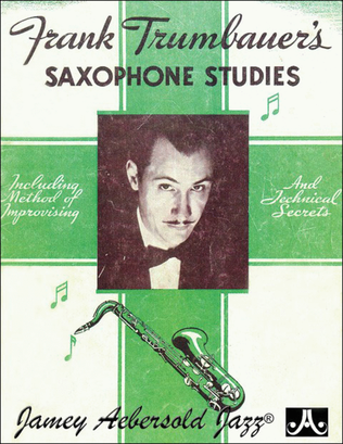 Book cover for Frank Trumbaur's Saxophone Studies