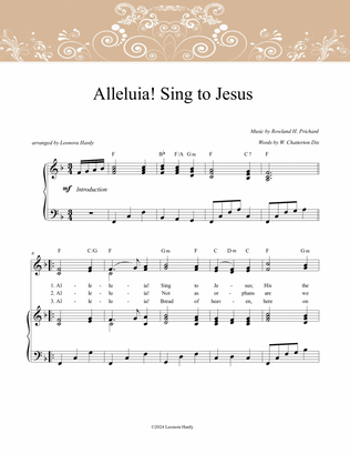 Book cover for Alleluia, Sing to Jesus! (SA vocal)