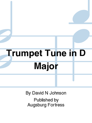Book cover for Trumpet Tune in D Major