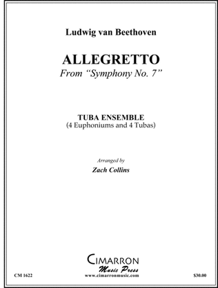 Book cover for Allegretto from Symphony No. 7