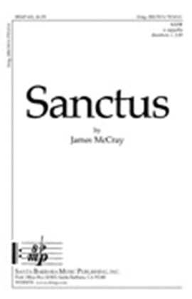 Book cover for Sanctus - TTB/TBB Octavo