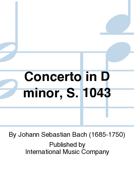 Concerto in D minor, BWV 1043